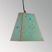 Подвесной бетонный светильник Трего Оксид Меди