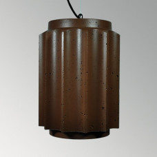 Подвесной бетонный светильник Грото Коричневый