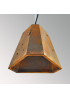 Подвесной бетонный светильник Трего Ржавчина