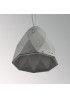 Подвесной бетонный светильник Бриолет Серый