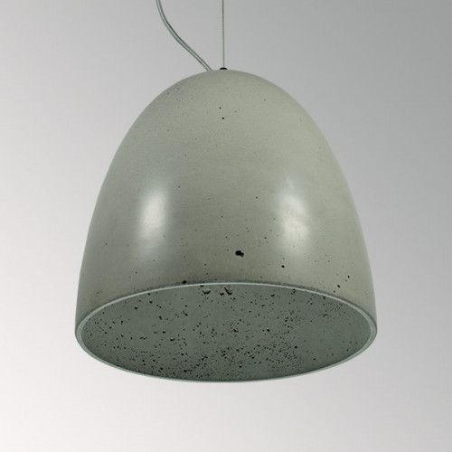 Подвесной бетонный светильник Люсси Серый