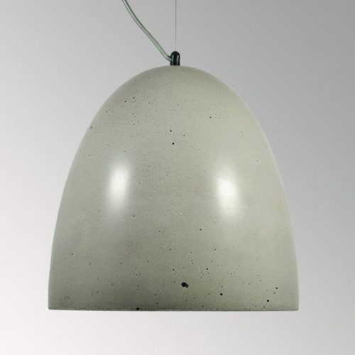 Подвесной бетонный светильник Люсси Серый