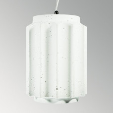 Подвесной бетонный светильник Грото Белый