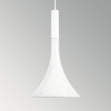 Подвесной бетонный светильник Лейка Белый