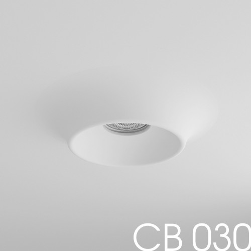 Встраеваемый гипсовый светильник СВ030