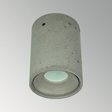 Накладной бетонный светильник Спот Серый