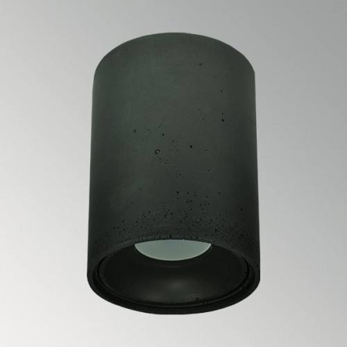 Накладной бетонный светильник Спот Черный
