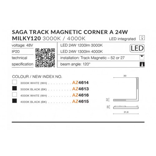 Бра AZzardo DALI 60 AZ2793