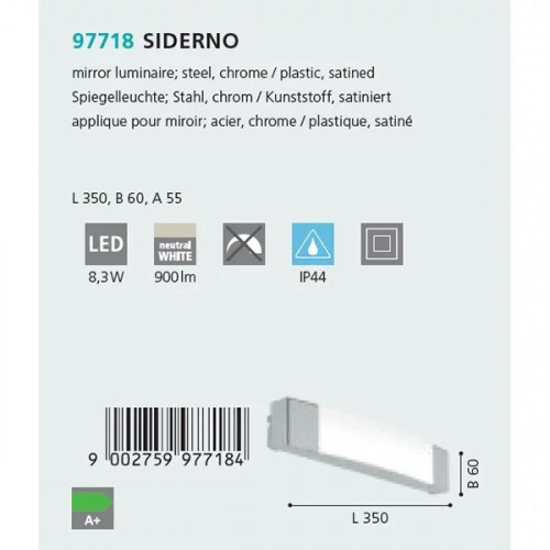 Бра Eglo SIDERNO 97718