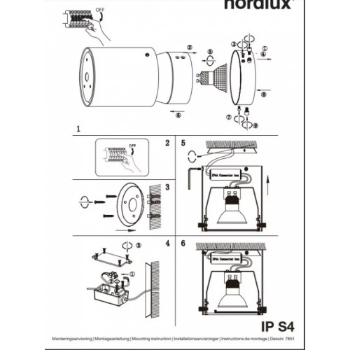 Бра Nordlux IP S4 78511001
