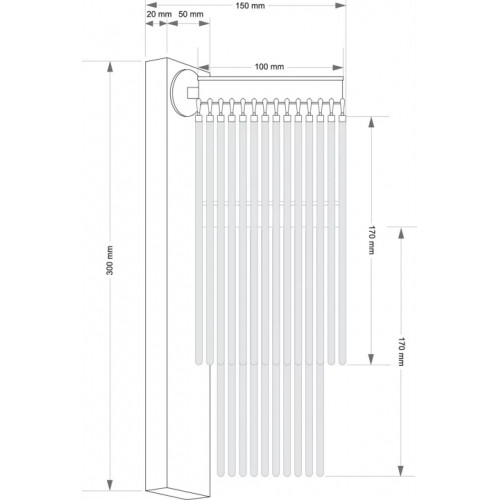 Бра Kutek FILAGO FIL-K-1(Z)100/270