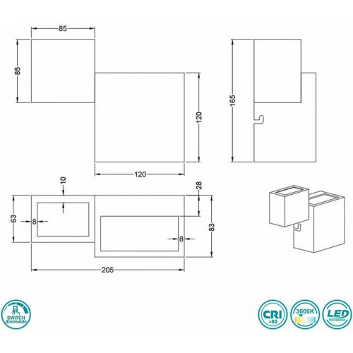 Бра Trio MIGUEL 224910231
