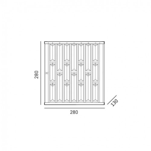 Бра CosmoLight MOSCOW W02103CP