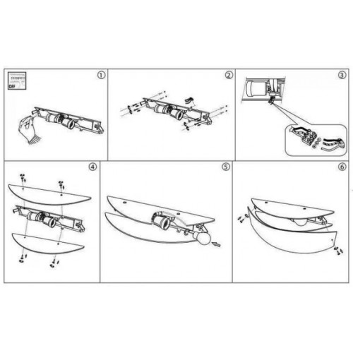 Бра Ideal Lux Ali 026558