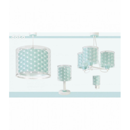 Дитячий нічник в розетку Dalber DOTS GREEN 41005H