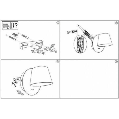 Бра Ideal Lux GIM 167152