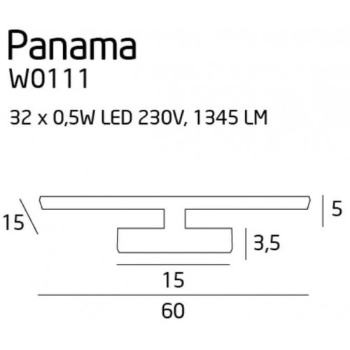 Бра MAXlight PANAMA W0111