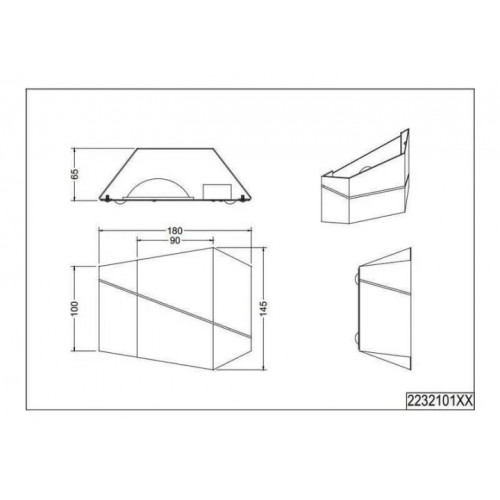 Бра Trio ZORRO 223210107