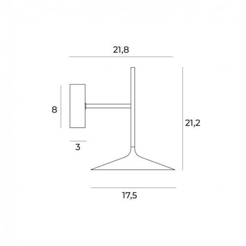 Бра MAXlight HANA W0304