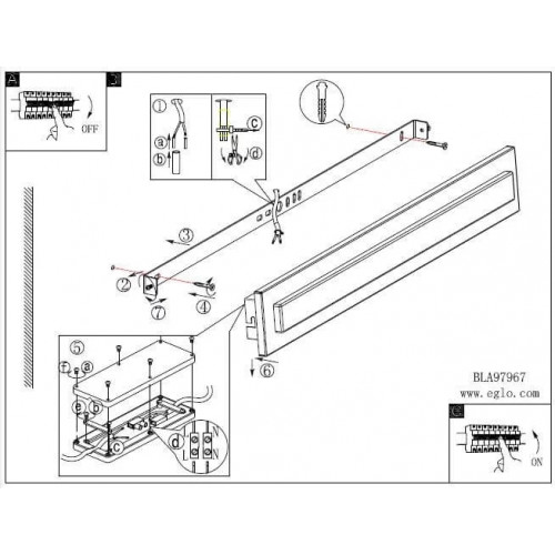 Бра Eglo LUBENHAM 43164