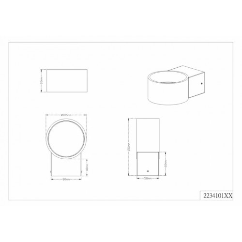 Бра Trio LACAPO 223410107