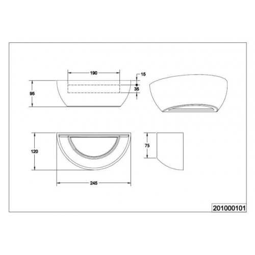 Бра Trio ROMA 201000101