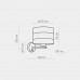 Бра TK Lighting TAGO BLACK 3210
