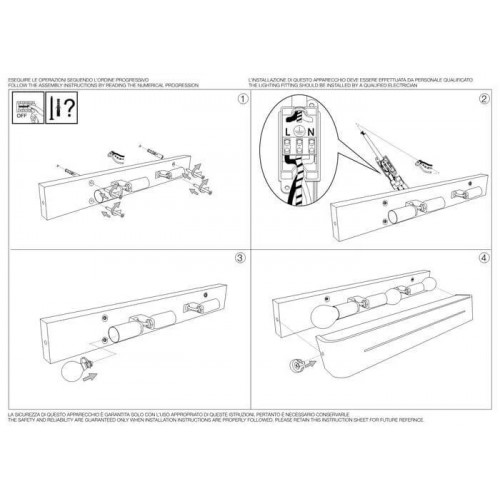 Бра Ideal Lux POSTA 051970