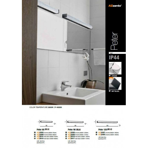 Бра AZzardo PETER 90 3000K AZ2616