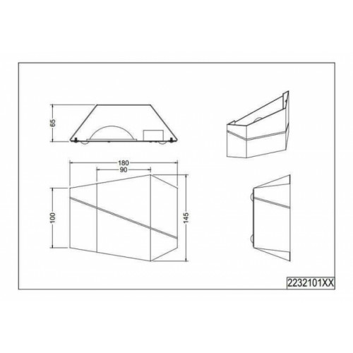 Бра Trio ZORRO 223210107