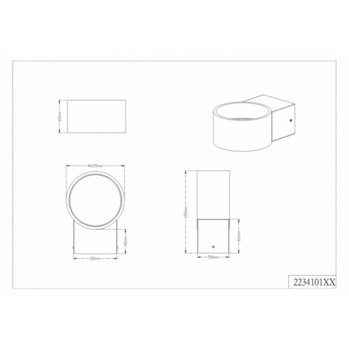 Бра Trio LACAPO 223410107