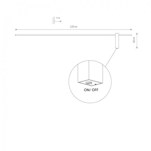Бра Ideal Lux MAPA FADE 186849
