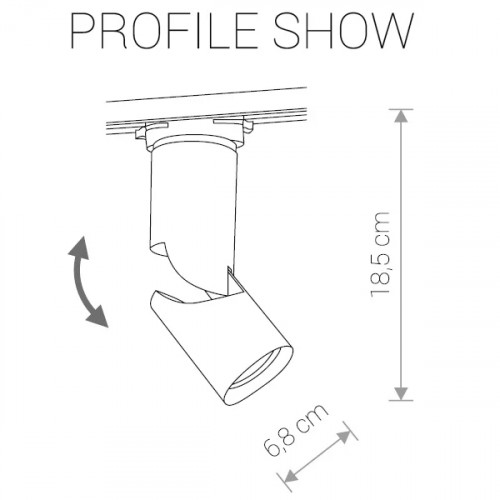 Бра Searchlight WESTMINSTER 23801-1SM