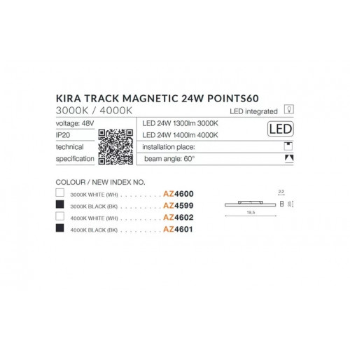 Бра AZzardo DALI 45 AZ2790