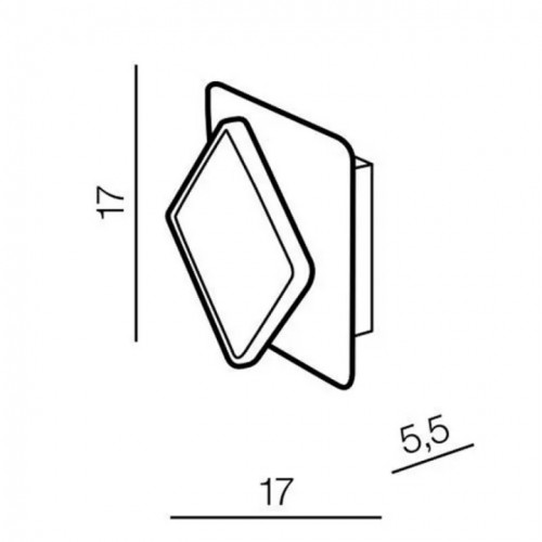 Бра AZzardo ONYX AZ3358