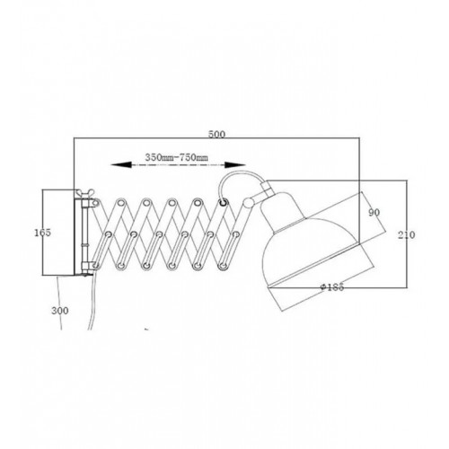 Бра MAXlight CONRAD W0049