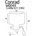 Бра MAXlight CONRAD W0049