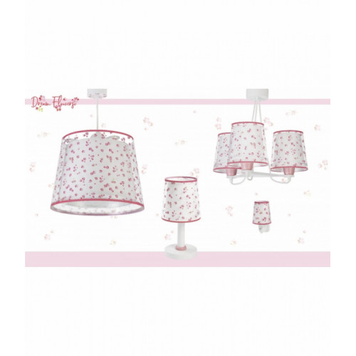 Дитячий нічник в розетку Dalber DREAM FLOWERS PINK 81175S