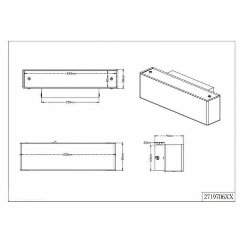 Бра Trio LUGANO 271970611