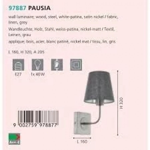 Бра Eglo PAUSIA 97887