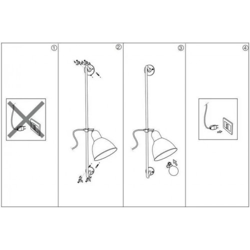 Бра Ideal Lux SHOWER 179643