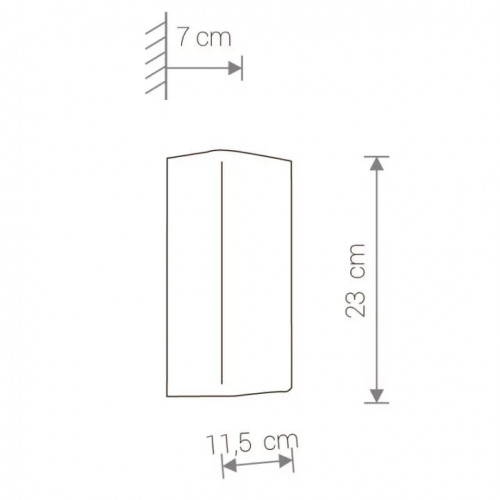 Бра Nowodvorski BERGEN 9707