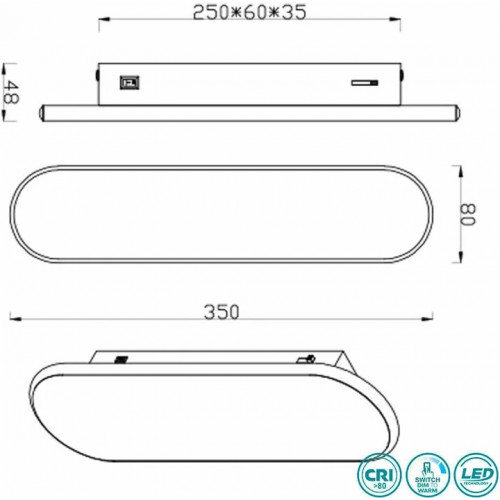 Бра Trio CARLO 225271531