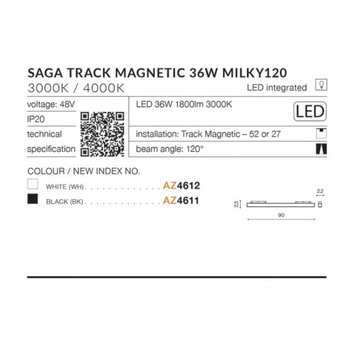 Бра AZzardo DALI 90 AZ2896