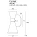 Бра MAXlight CORNET W0246