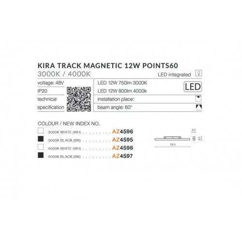 Бра AZzardo DALEN 4000K AZ2961