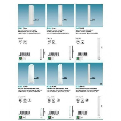 Бра Eglo ZOLA 83406