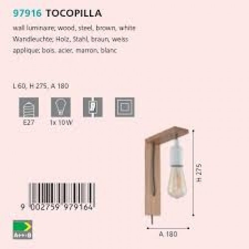 Бра Eglo TOCOPILLA 97916