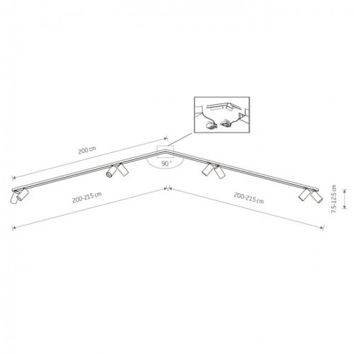 Підсвітка Nowodvorski STRAIGHT WALL LED 7562