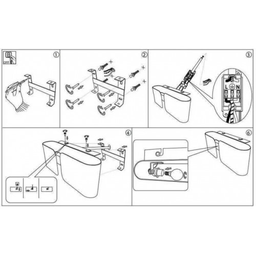 Бра Ideal Lux CLIP 088273